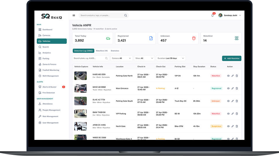 SEEQ Platform on Laptop