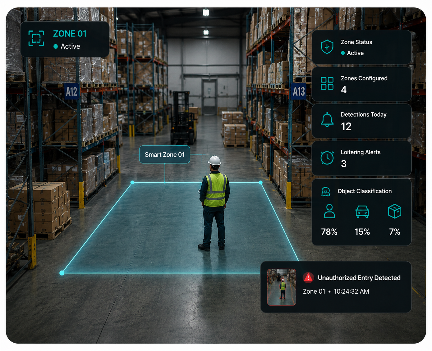 Smart Zone Detection