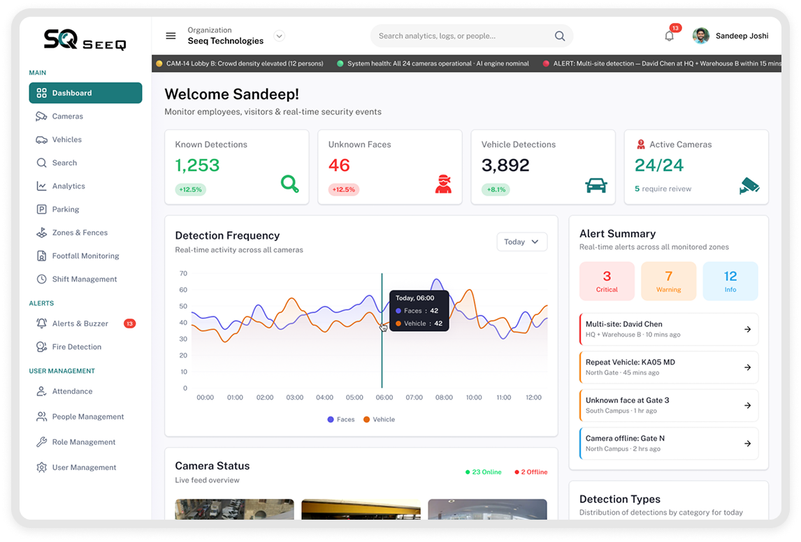 SEEQ Dashboard